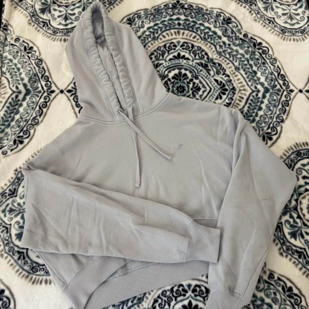 Hollister Boyfriend Cropped Hoodie